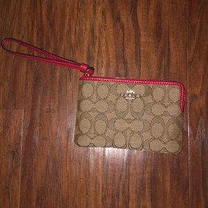 Coach wristlet. NWT